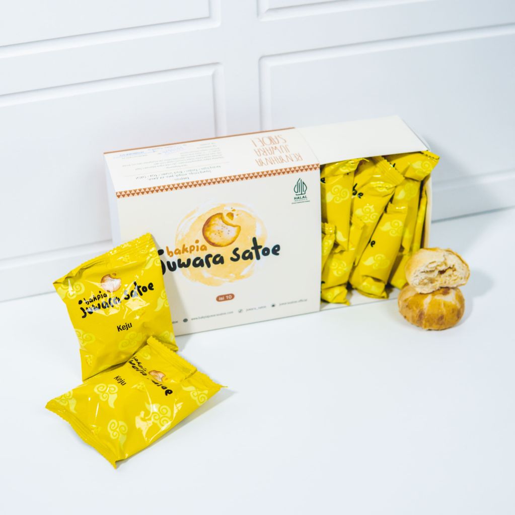 Bakpia Kering Keju Isi 10